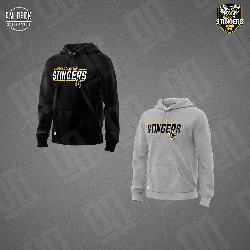 YOUTH Jerzees Nublend Hoodie (Printed logo) - Stingers