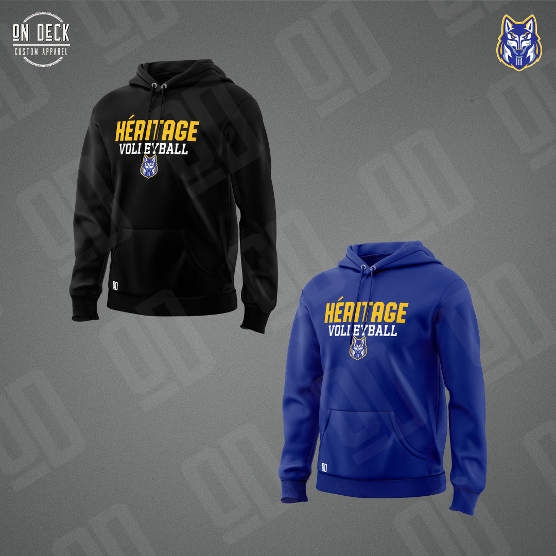 Russell Dri-Power Hoodie "Volleyball" - EHI