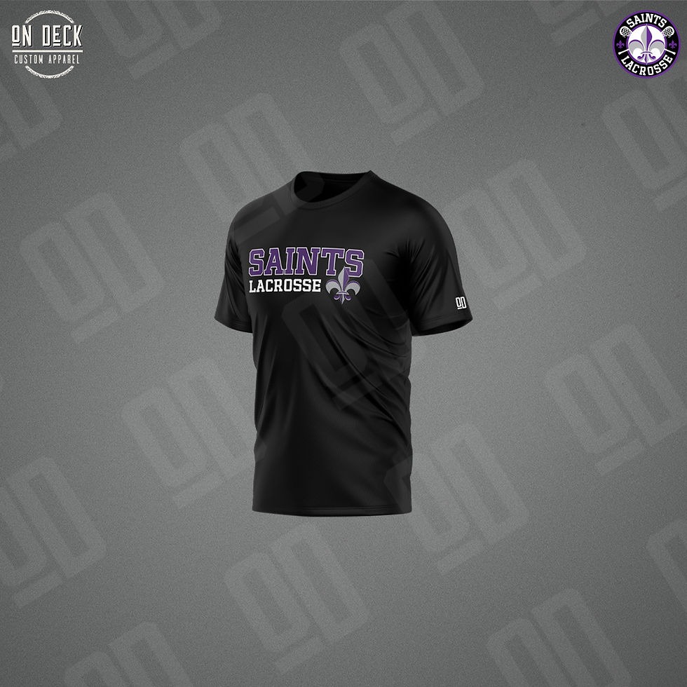 Thumbnail: YOUTH ATC 24EVER Ring Spun Cotton Tee (Printed Logo) - Saints Lacrosse