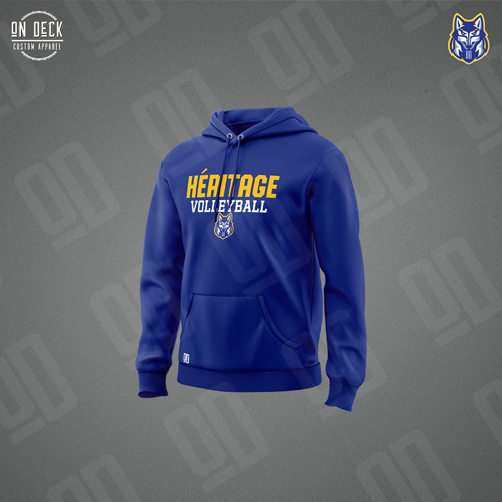 Thumbnail: Russell Dri-Power Hoodie "Volleyball" - EHI