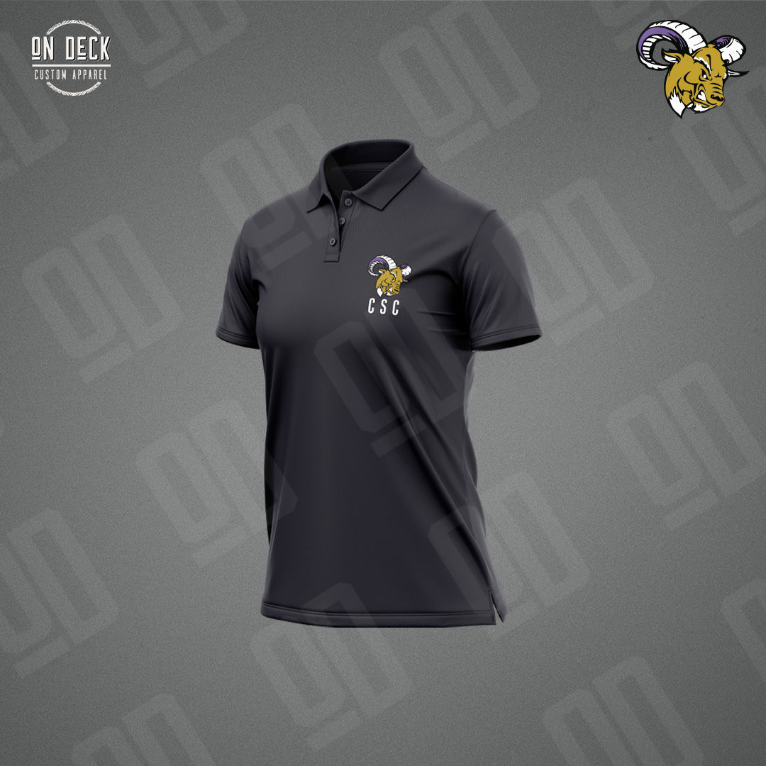 Women's Essential Polos (Printed Logo) - Stonewall Collegiate