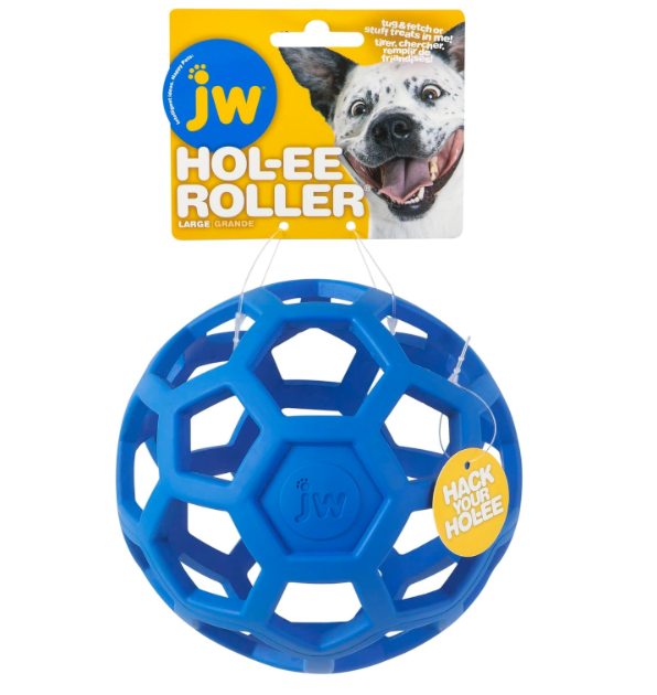 Hol-ee Roller Dog Toy Puzzle Ball