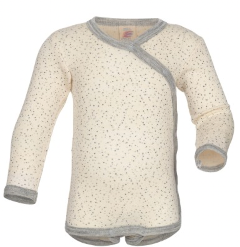 Thumbnail: Engel Body Kimono manica lunga in lana e seta