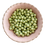 Thumbnail: Palline in silicone certificato, diametro 9mm, colore verde salvia.