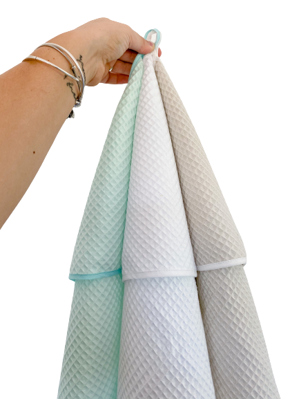 Miniatura: Accappatoio quadrato in 100% cotone