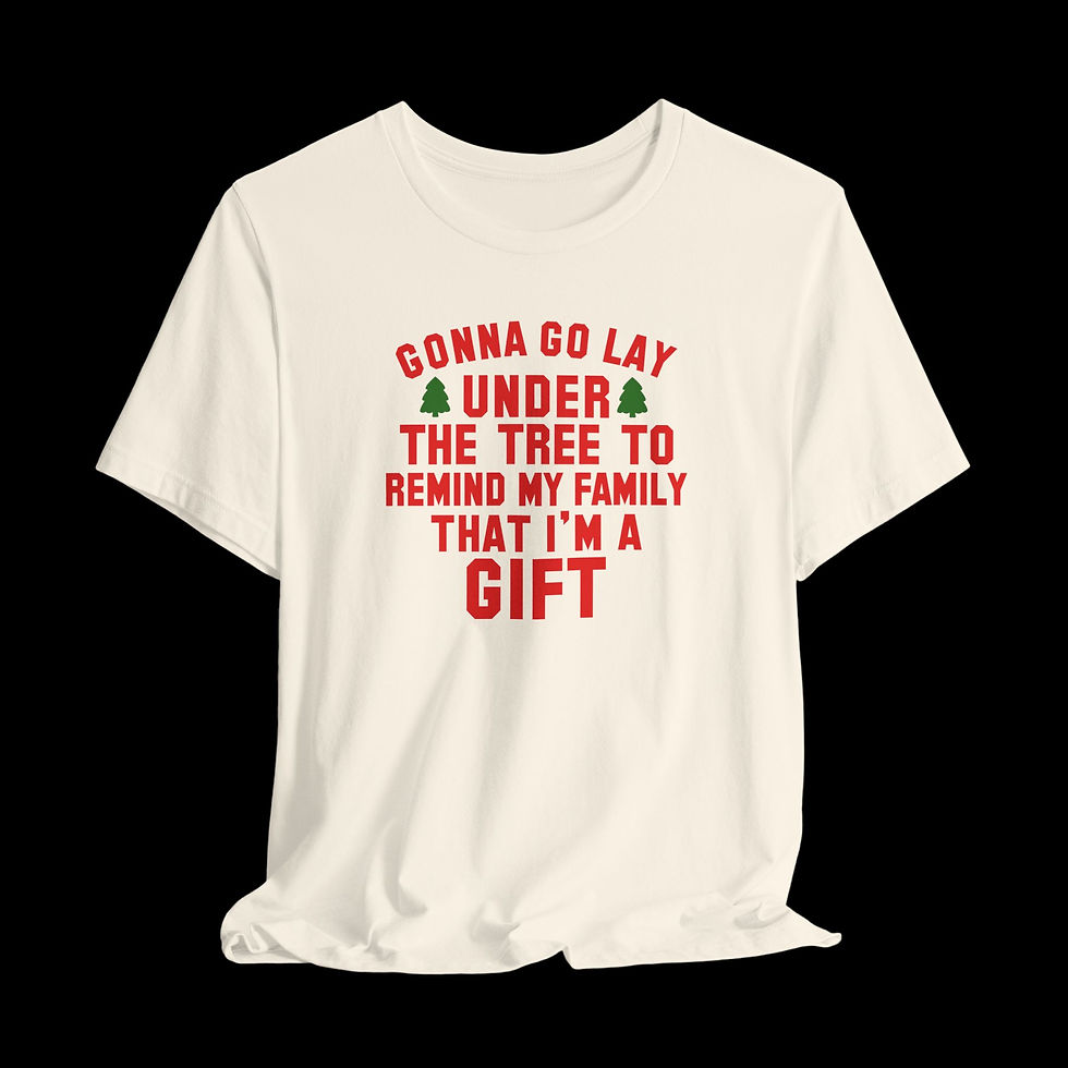 Thumbnail: Gonna Go Lay Under The Tree | Funny Christmas T-Shirt