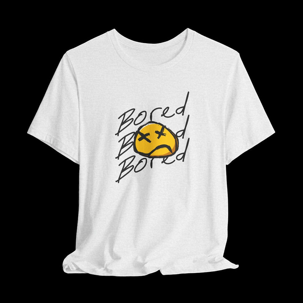 Thumbnail: Bored | Funny Graphic T-Shirt