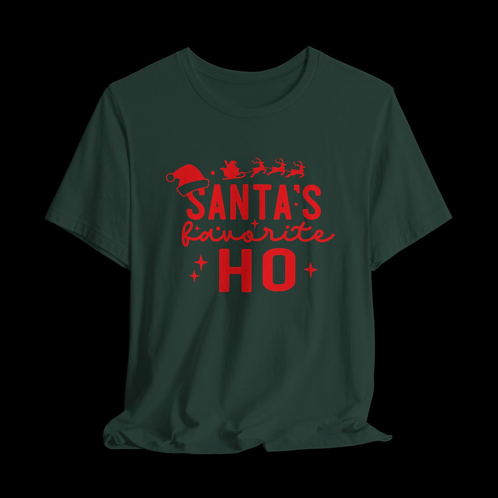 Thumbnail: Santa's Favorite Ho | Funny Christmas T-Shirt