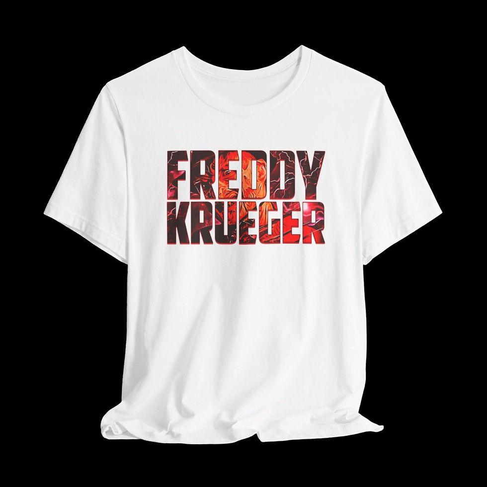Thumbnail: Freddy Krueger | Halloween Funny Graphic T-Shirt | White