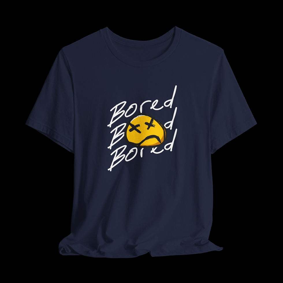 Thumbnail: Bored | Funny Graphic T-Shirt