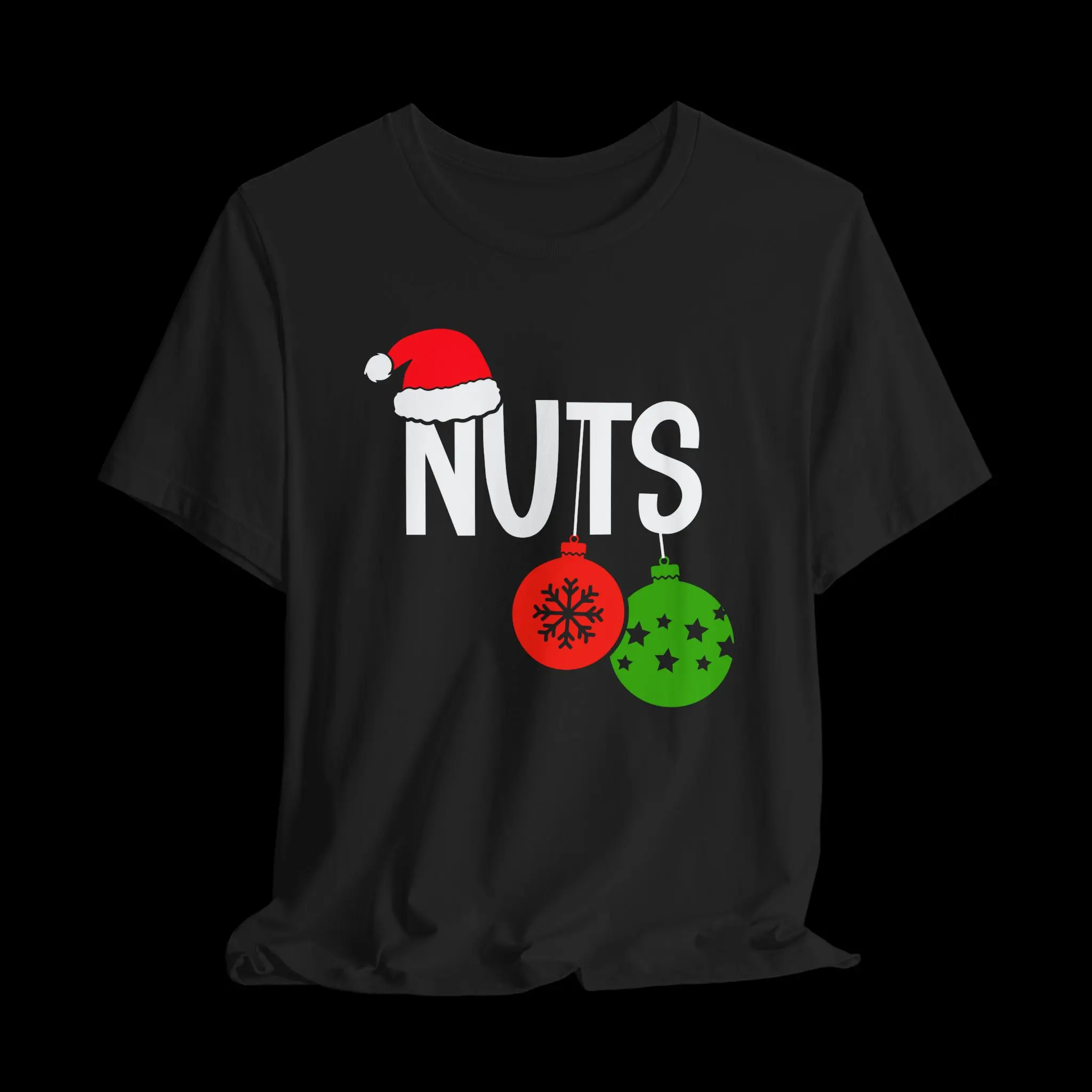 "Nuts" Christmas Couple Shirt | Funny Christmas T-Shirt