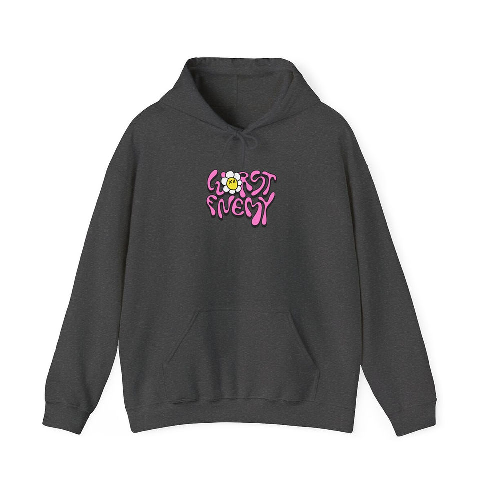 Thumbnail: Worst Enemy | Funny Graphic Hoodie