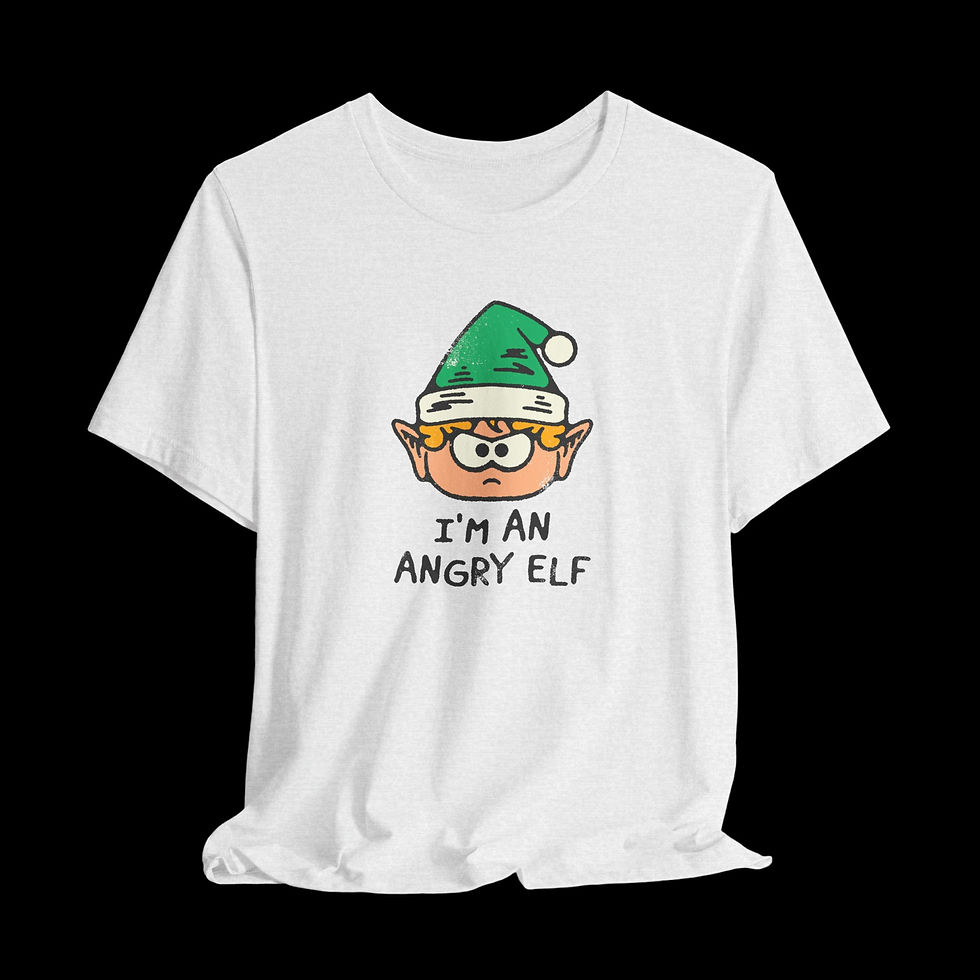 Thumbnail: Angry Elf | Funny Christmas T-Shirt
