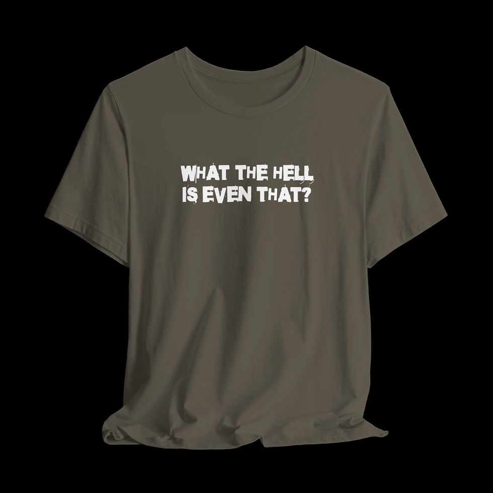 Thumbnail: What The Hell Is Even That | Funny Graphic T-Shirt