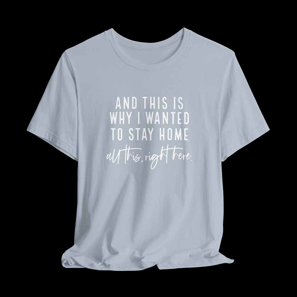 Thumbnail: This Is Why I Wanted To Stay Home | Funny Graphic T-Shirt