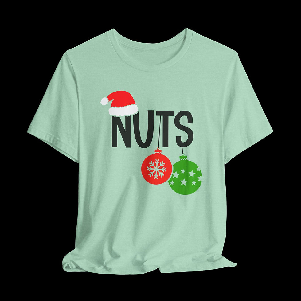 Thumbnail: "Nuts" Christmas Couple Shirt | Funny Christmas T-Shirt