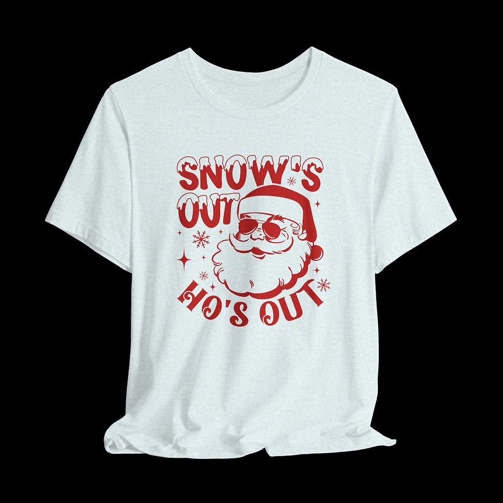 Thumbnail: Snow's Out Ho's Out | Funny Christmas T-Shirt