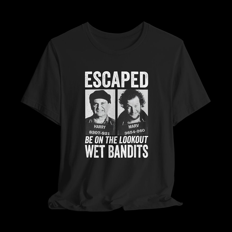 Home Alone Wet Bandits | Funny Christmas T-Shirt
