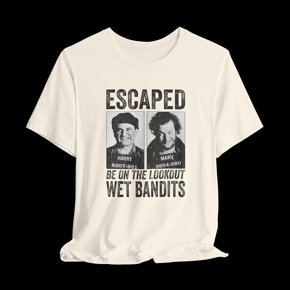Thumbnail: Home Alone Wet Bandits | Funny Christmas T-Shirt