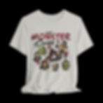 Monster Lover | Halloween Funny Graphic T-Shirt | Off White