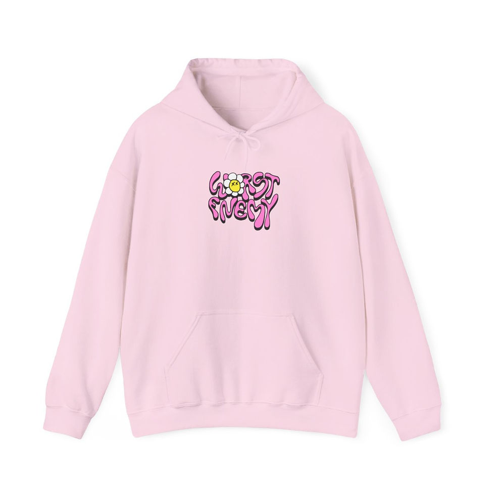 Thumbnail: Worst Enemy | Funny Graphic Hoodie