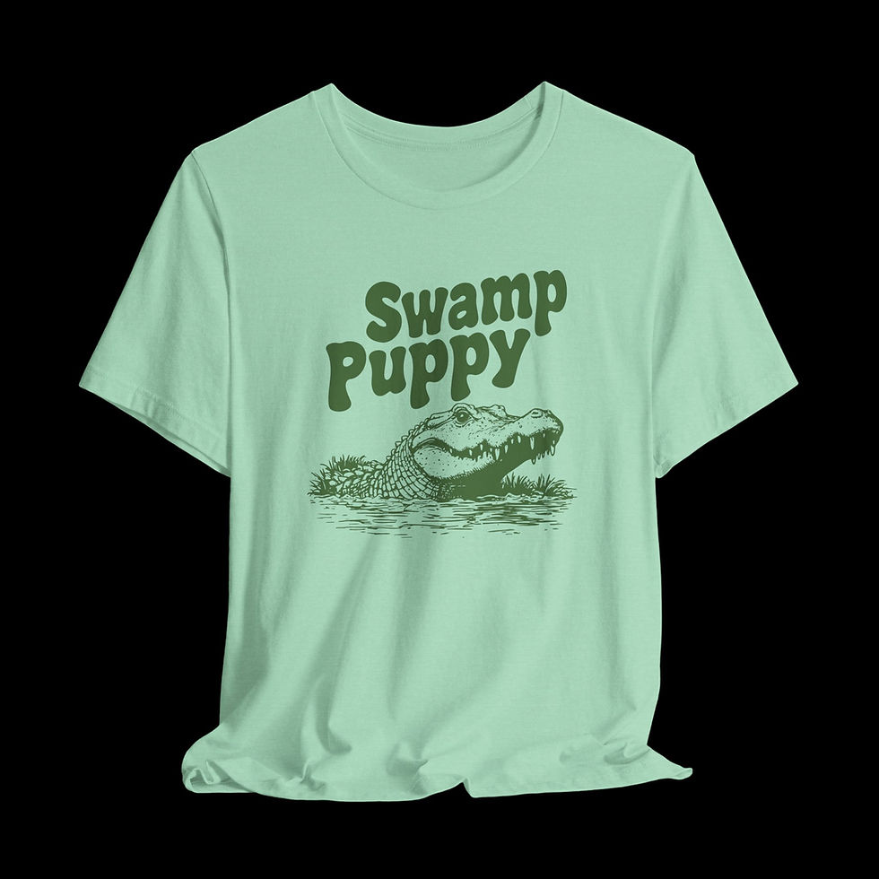 Thumbnail: Swamp Puppy | Funny Graphic T-Shirt