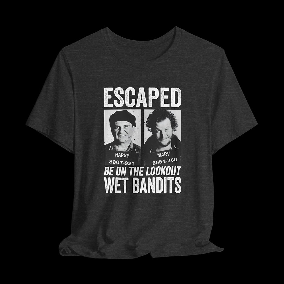Thumbnail: Home Alone Wet Bandits | Funny Christmas T-Shirt