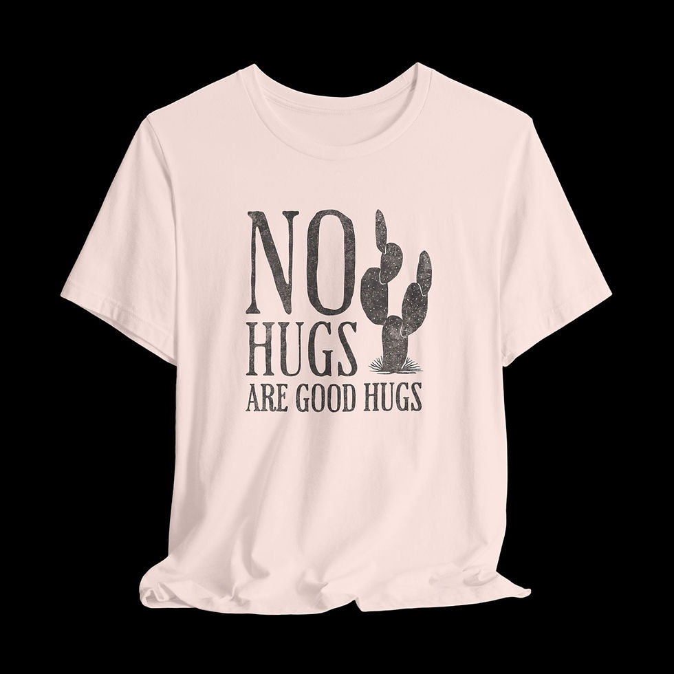 Thumbnail: No Hugs Are Good Hugs | Funny Graphic T-Shirt