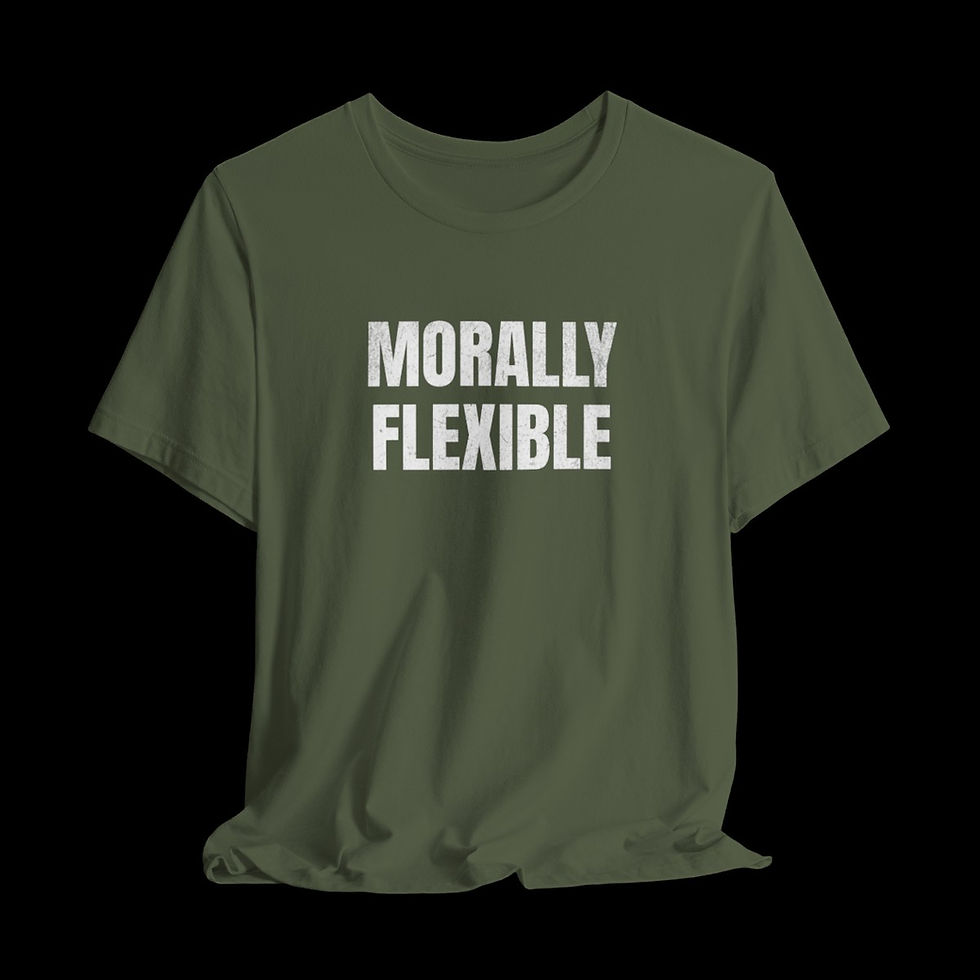 Thumbnail: Morally Flexible | Funny Graphic T-Shirt