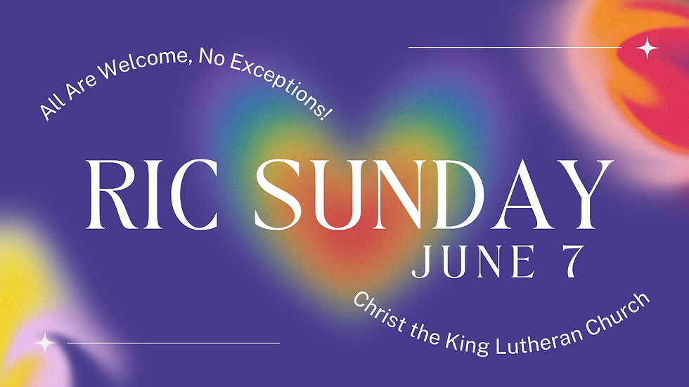 This Week in Worship: June 1, 2026 - June 7, 2026