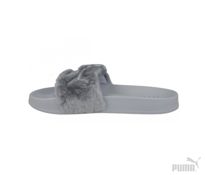 fuzzy sandals puma