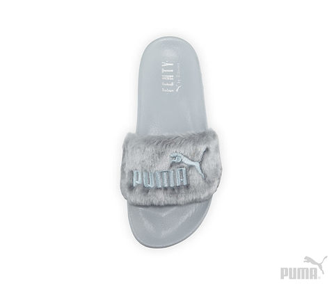 puma fenty fur slides