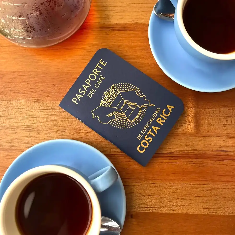 Pasaporte de Café de especialidad de Costa Rica