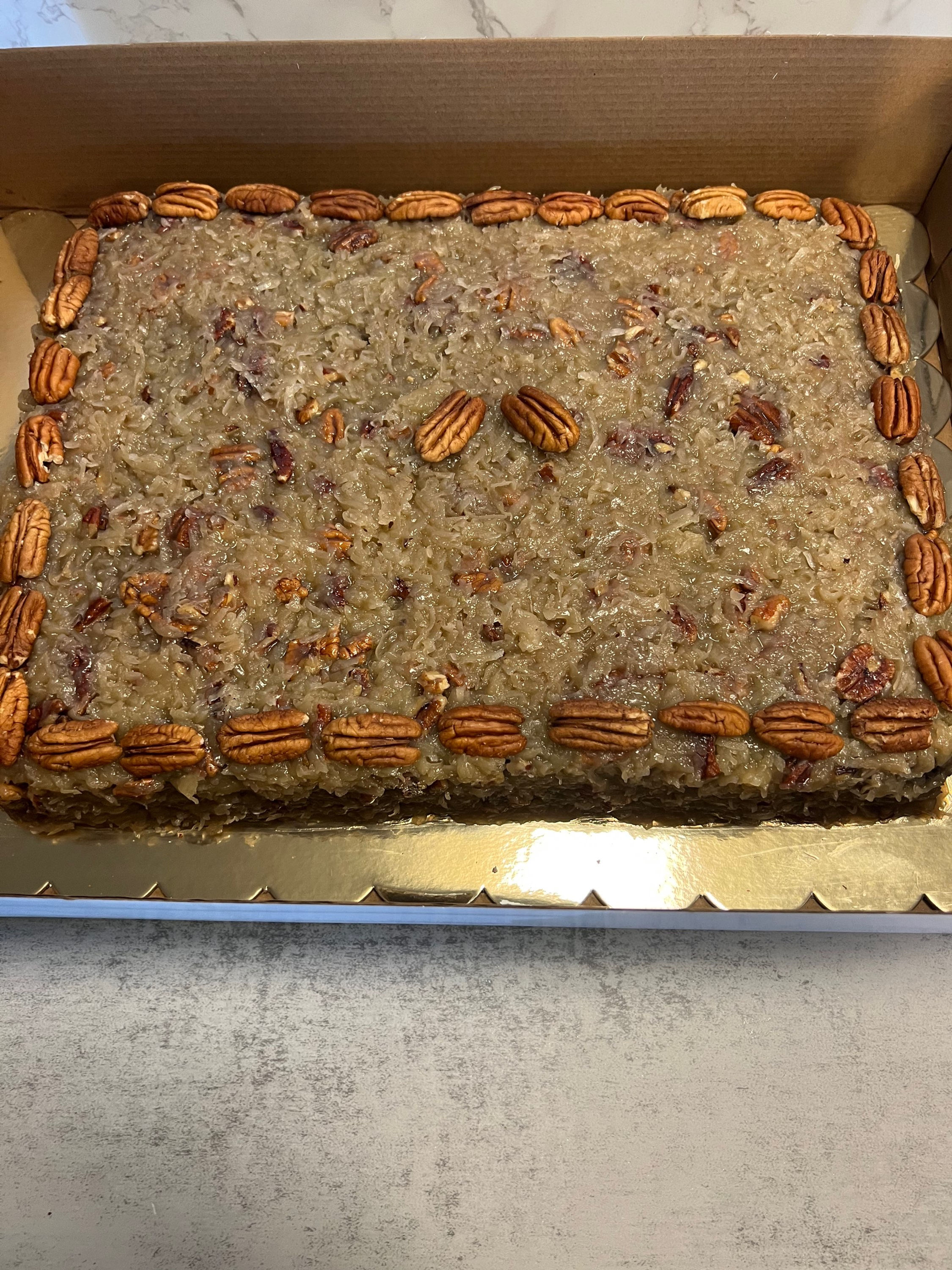 One layer Sheet Cakes of any flavor- add $20 for double layer