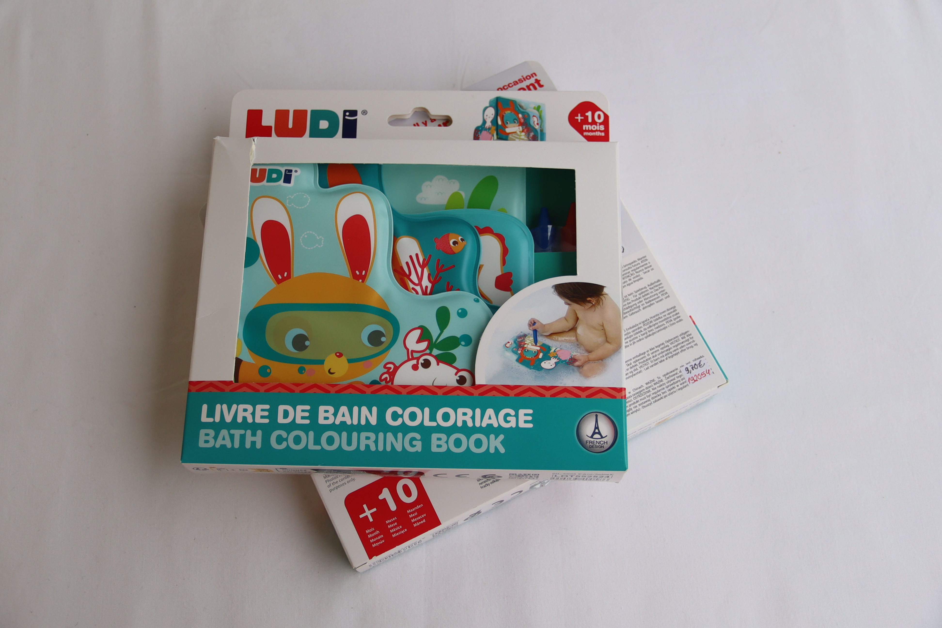 Livro de Colorir no Banho