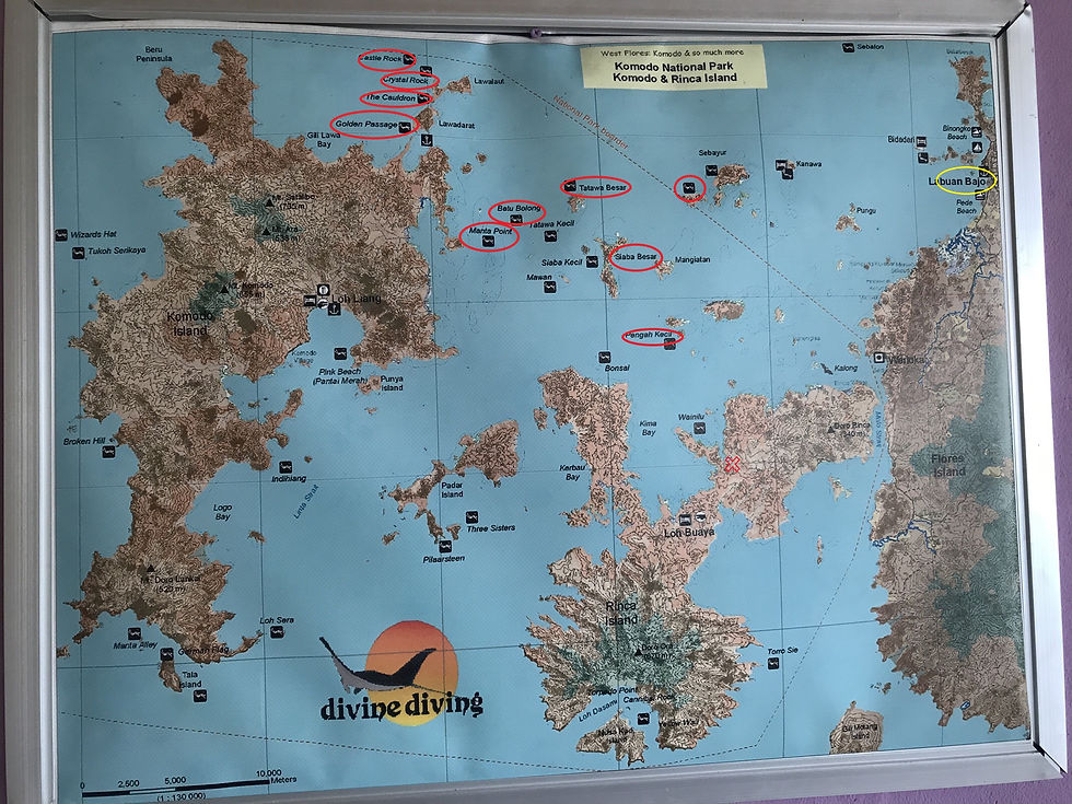 Our dive sites