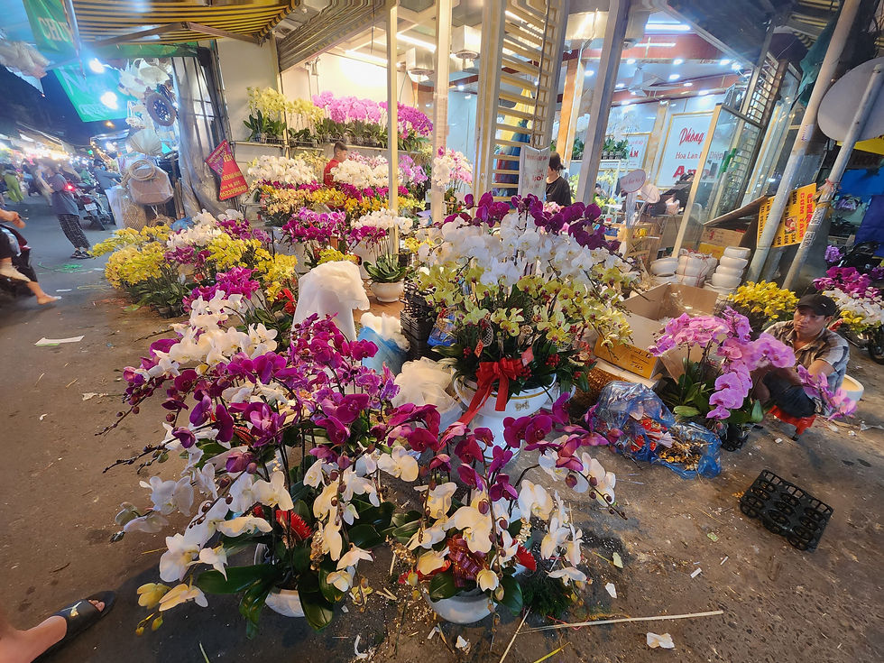 Flower Markets Were Crazy Busy