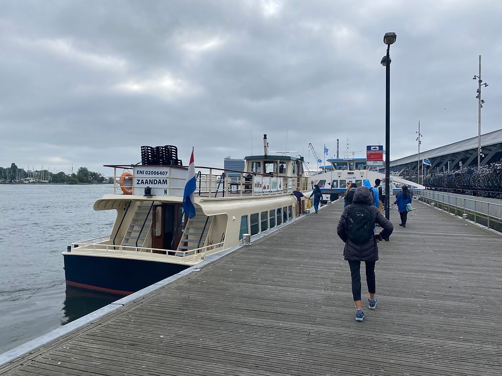 Ferry ride up the Zaans River