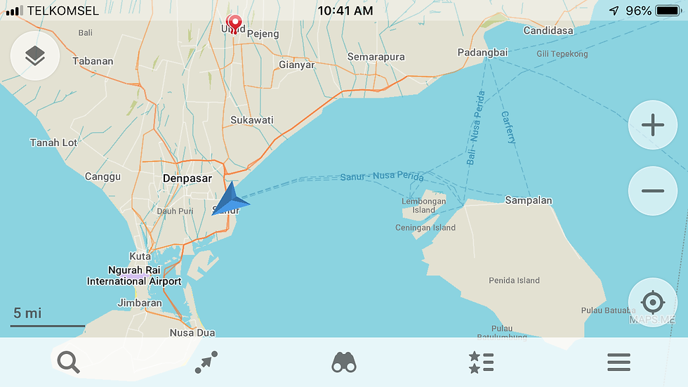 Sanur to Nusa Penida
