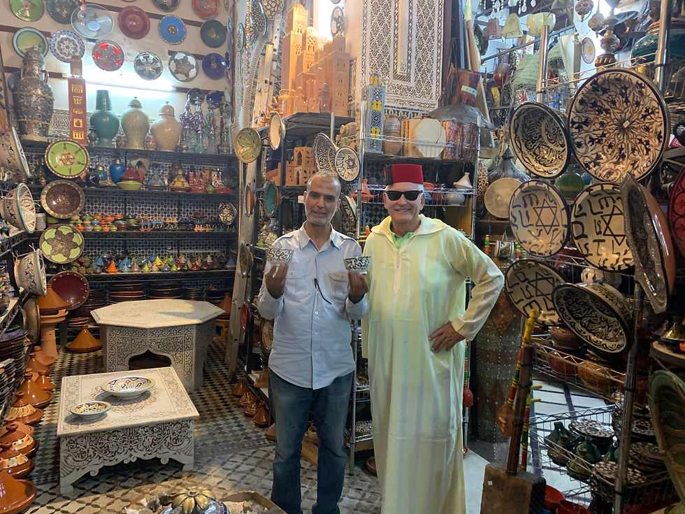 Shopping in the medina