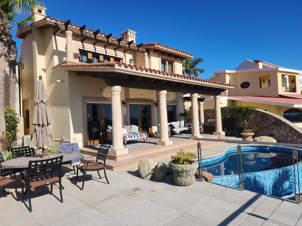 Patio at Casa Roca