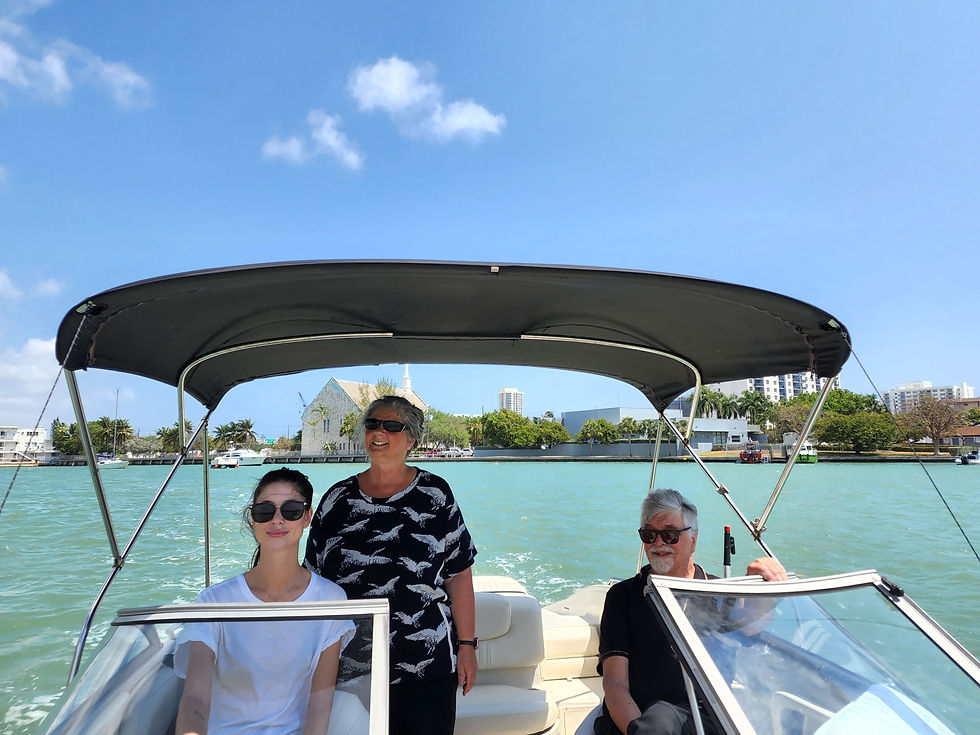 Biscayne Bay with Captain Skylar, Angelika & Eric