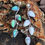 Thumbnail: Abalone/Mother of Pearl 4 Leaf Reversible Pendant