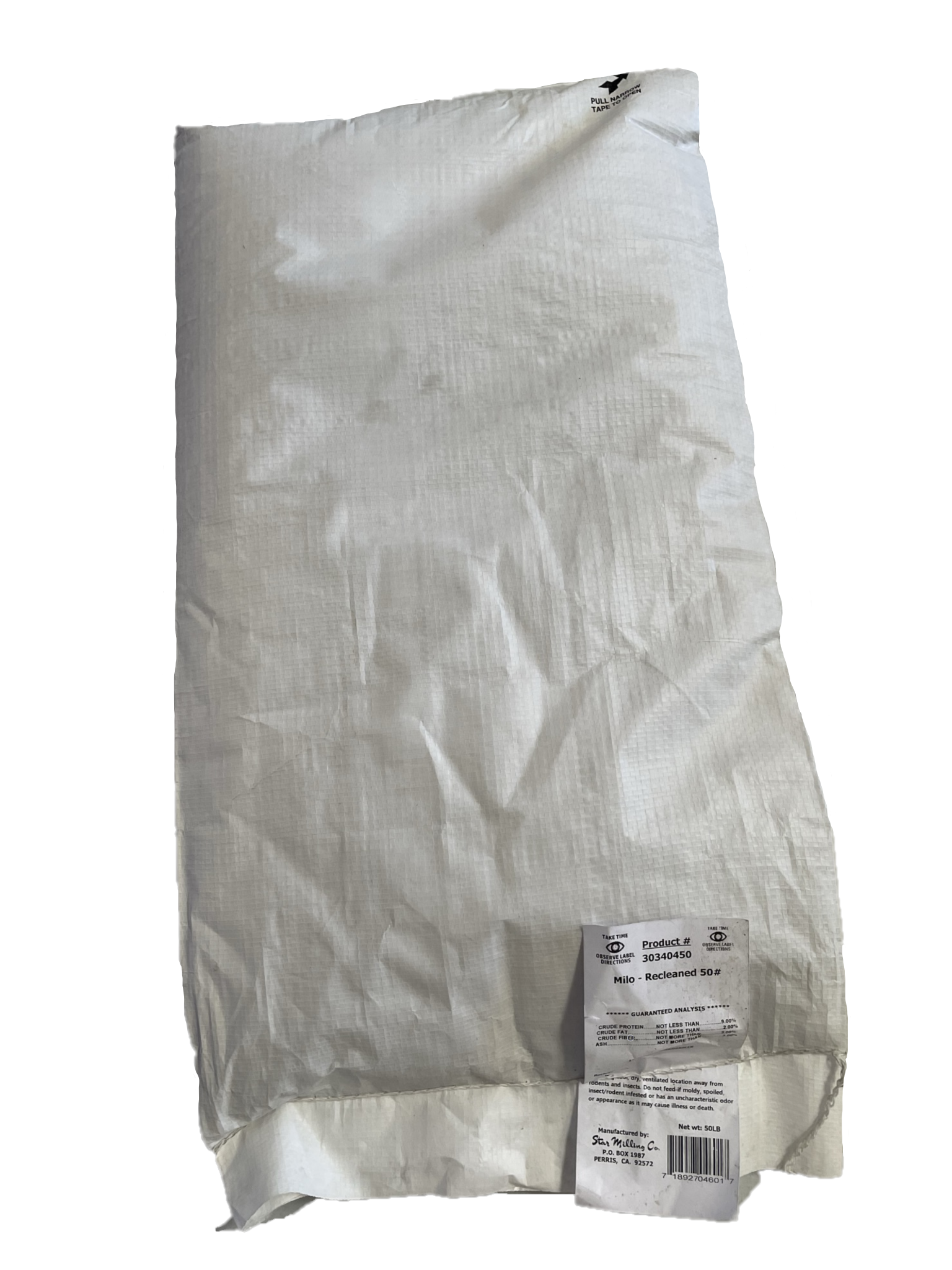 Recleaned Milo (50lb bag)