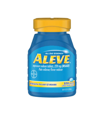 [ 320정]얼리브 진통제, Aleve Pain Reliever/Fever Reducer 220mg  (미국내 무료배송)
