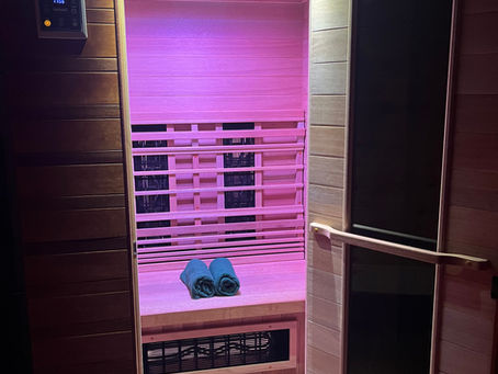 Infared Red Light Therapy Sauna at Raffa Yoga & Urban Sweat Spa