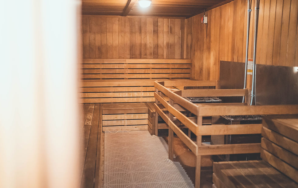 Finlandian Traditional Sauna at Raffa Yoga & Urban Sweat Spa
