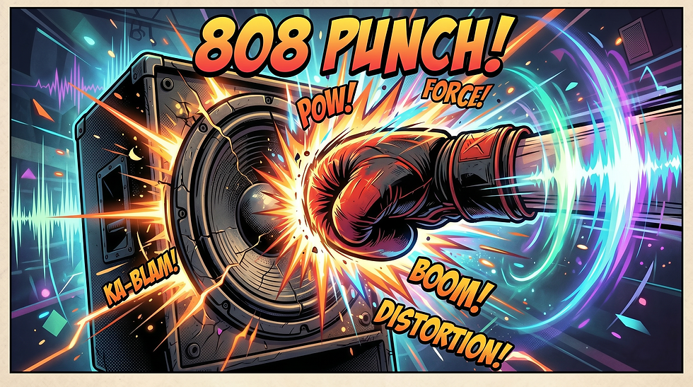 808 punchy 808 processing