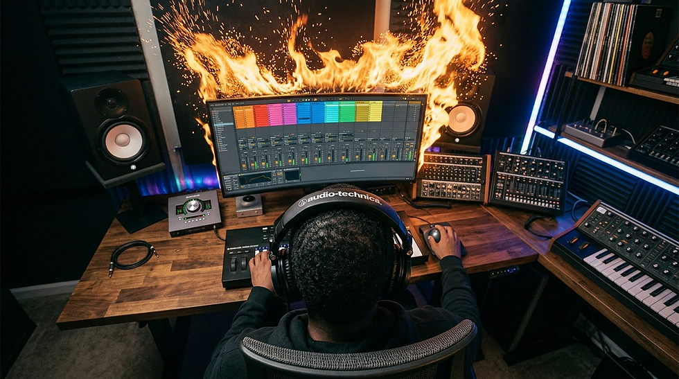 Make Trap beats faster