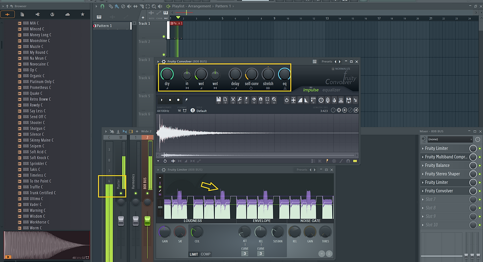 make 808 louder